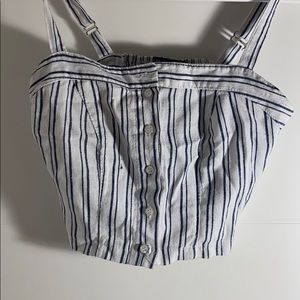 button up brandy melville top